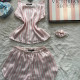 Рожевий комплект майка з шортами Victorias Secret